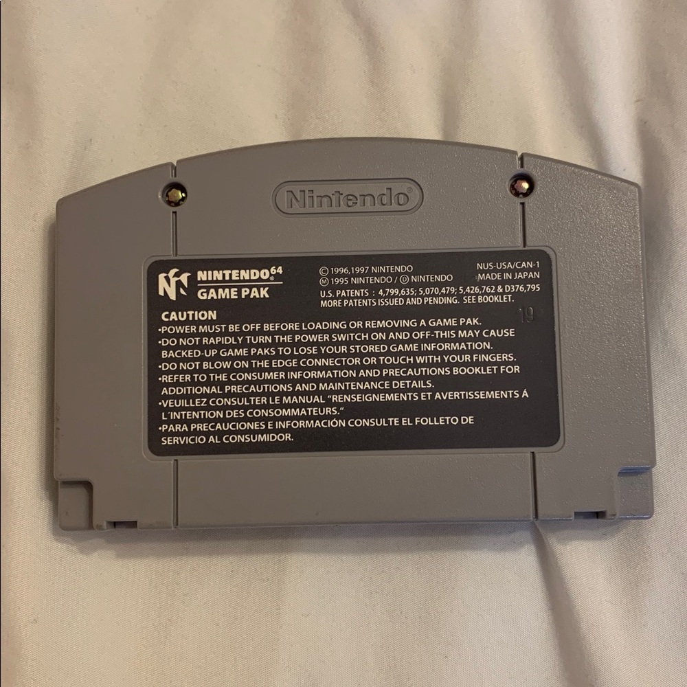 Nintendo 64 Vintage Cyber Tiger Woods Golf N64 Video Game - Picture 2 of 2
